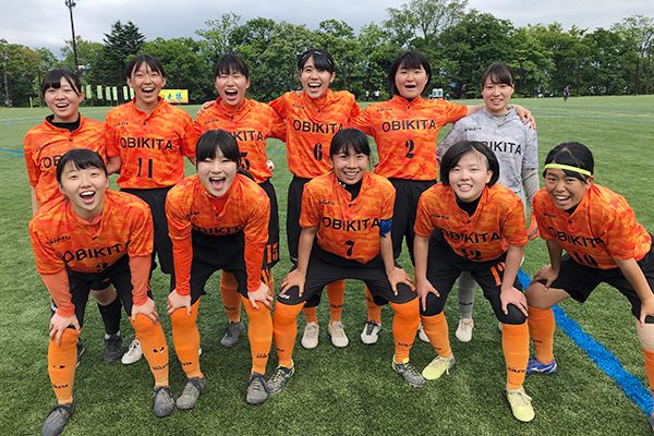 女子サッカー部 体育系 クラブ活動 帯広北高等学校 学校法人 帯広渡辺学園